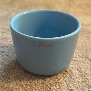 Lenox Kate Spade Blue Make It Pop 'Sliced' Ceramic Bowl